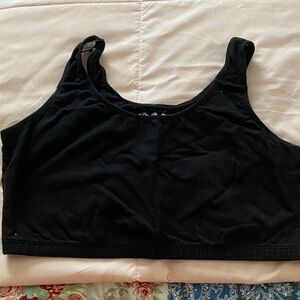 Fruit of the Loom Black Sports Bra
